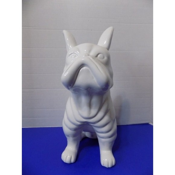 NEW French Bulldog Figurine Ceramic Dog Decor - Picture 4 of 6
